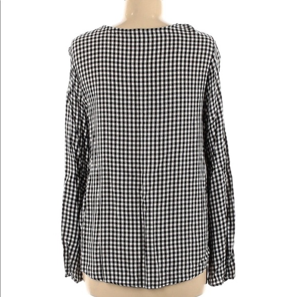 gingham top - Picture 3 of 4